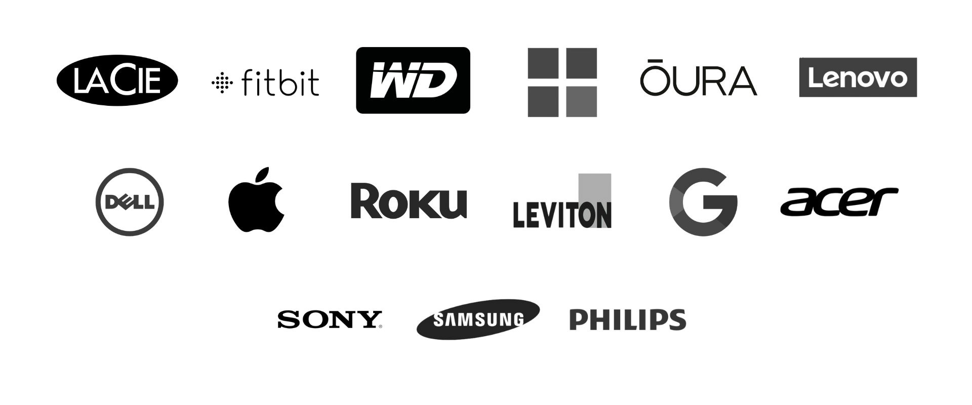 Logos collage